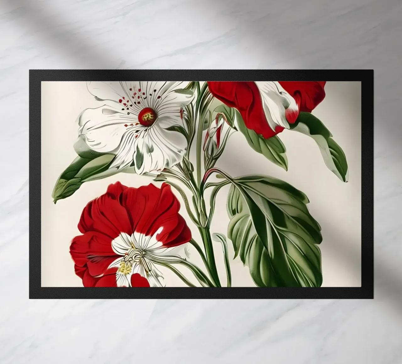 Eleganza floreale zerbino da Artistic-shop