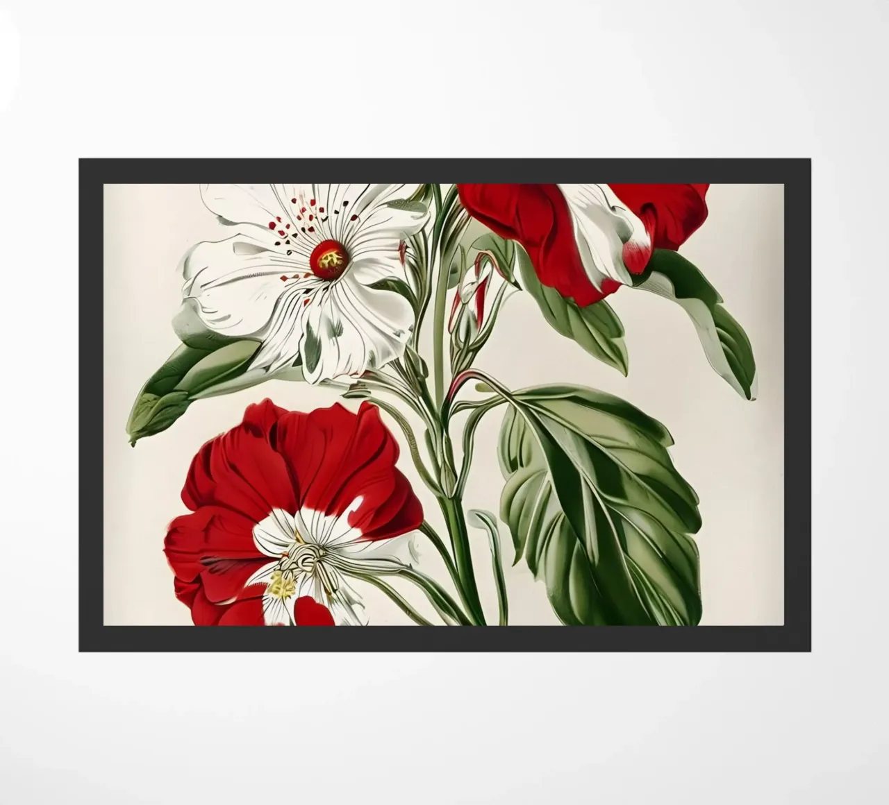 Eleganza floreale zerbino da Artistic-shop