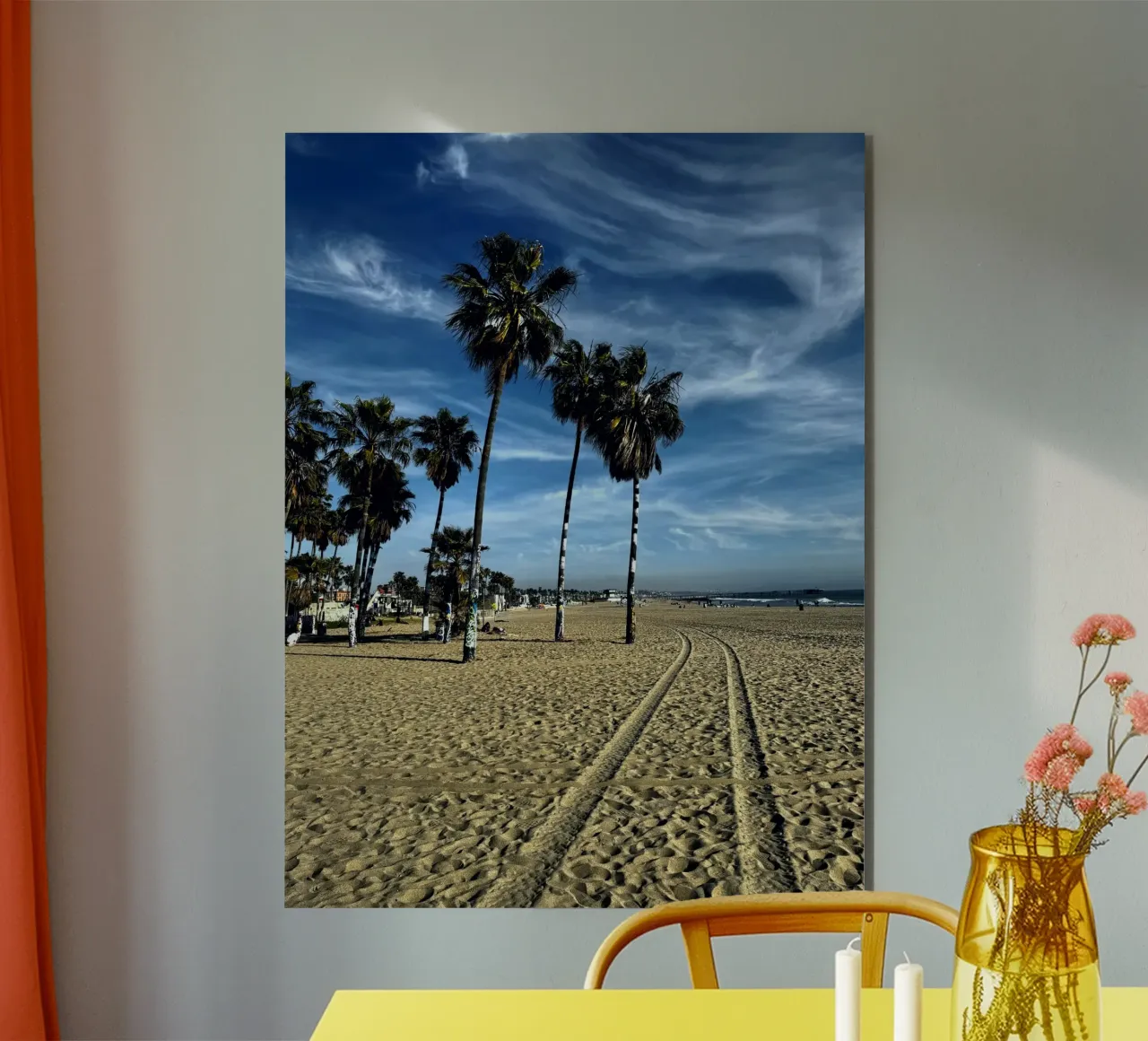 venice beach 05 alluminio dibond da nomad prints