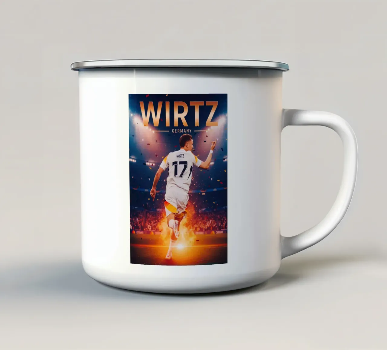 Florian Wirtz per la Germania tazza in smalto da Lembayung art