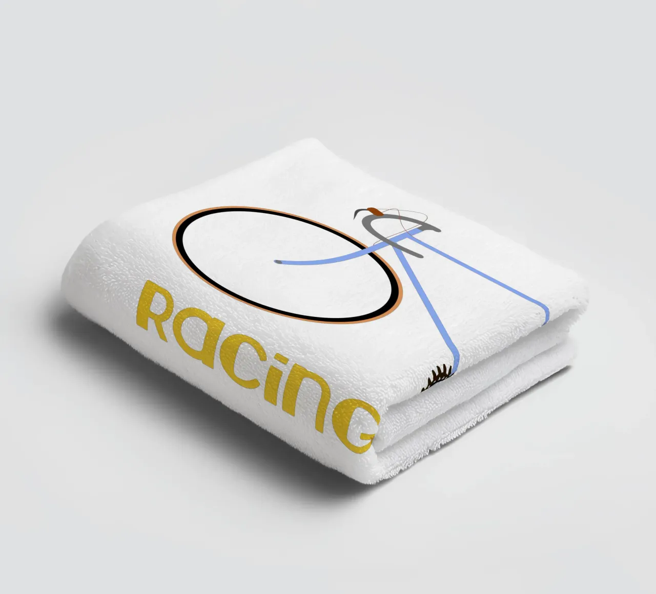 Équipe de course cycliste serviette de bain de LaylaOzFun