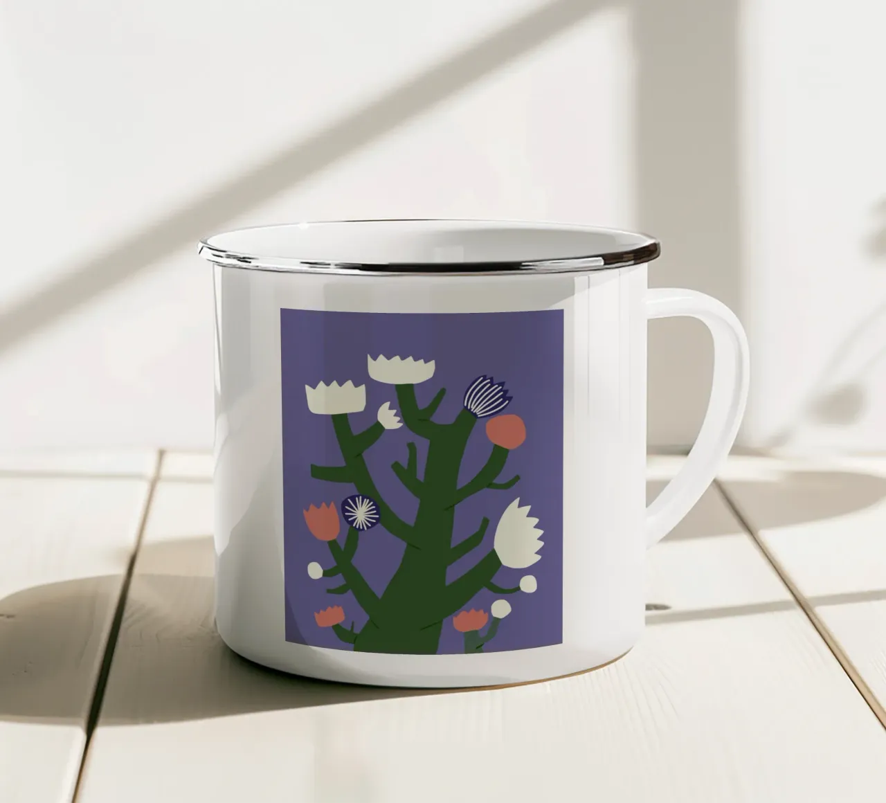 Varietà di fiori tazza in smalto da Little Dean