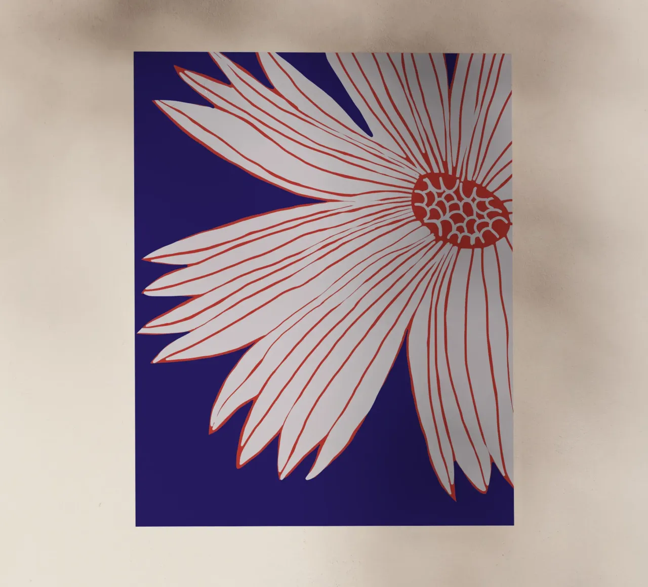 Fiore macro pellicola backlit da Little Dean