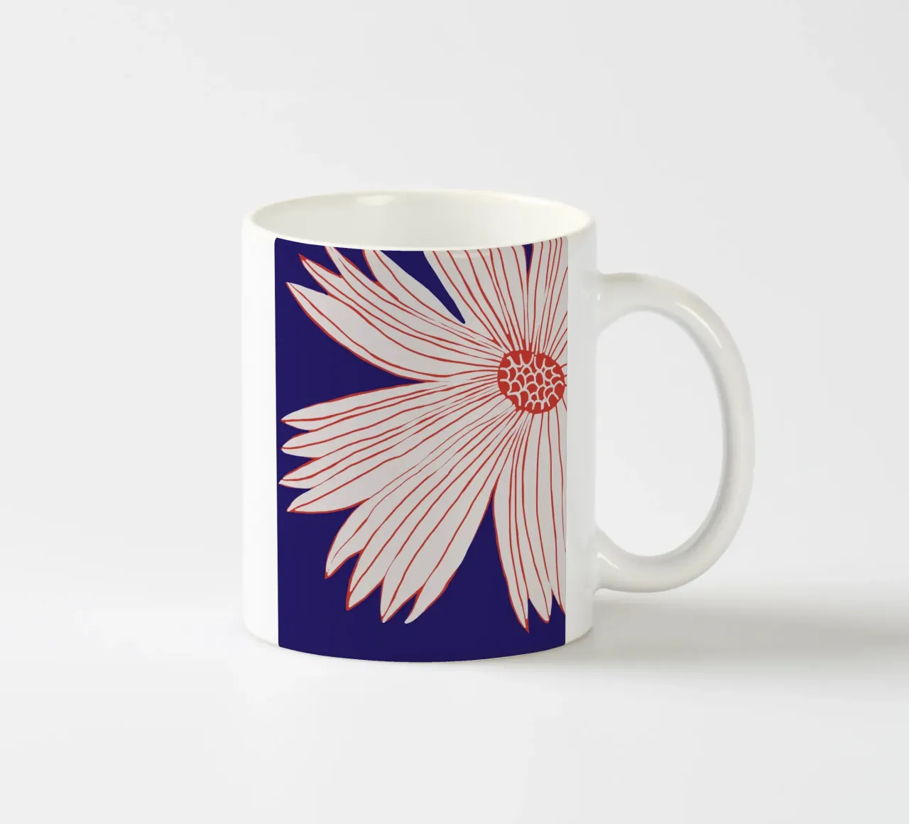 Fiore macro tazza in ceramica da Little Dean