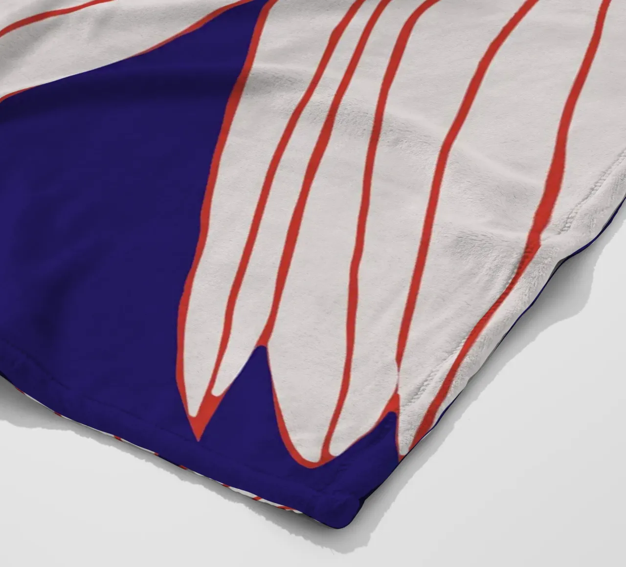 Makro-Blume Fleecedecke von Little Dean