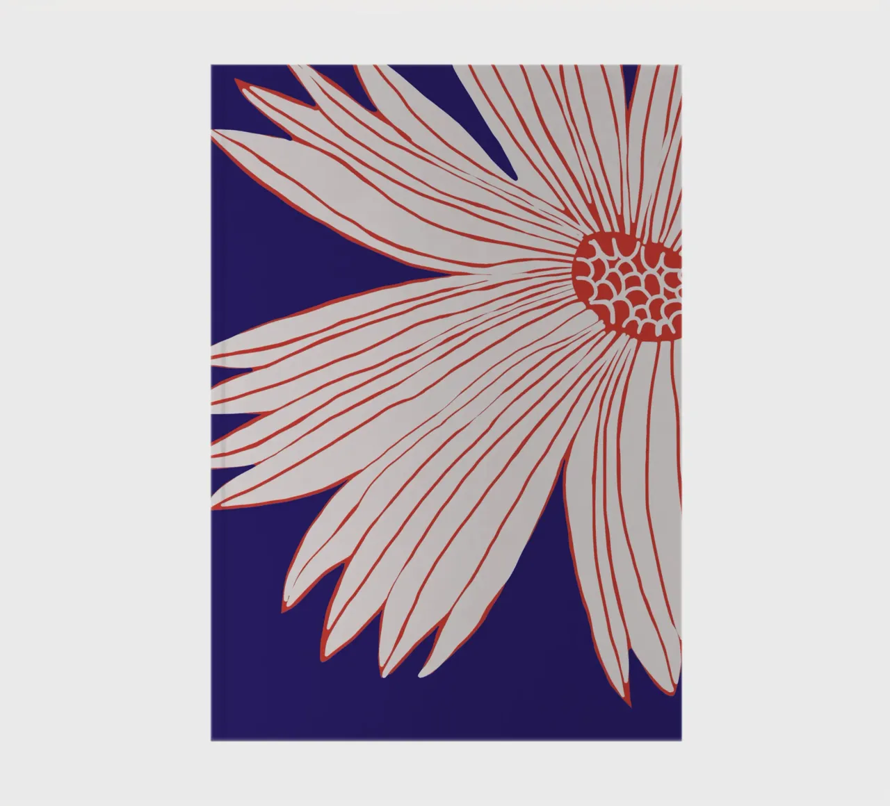 Macro flower notebook by Little Dean