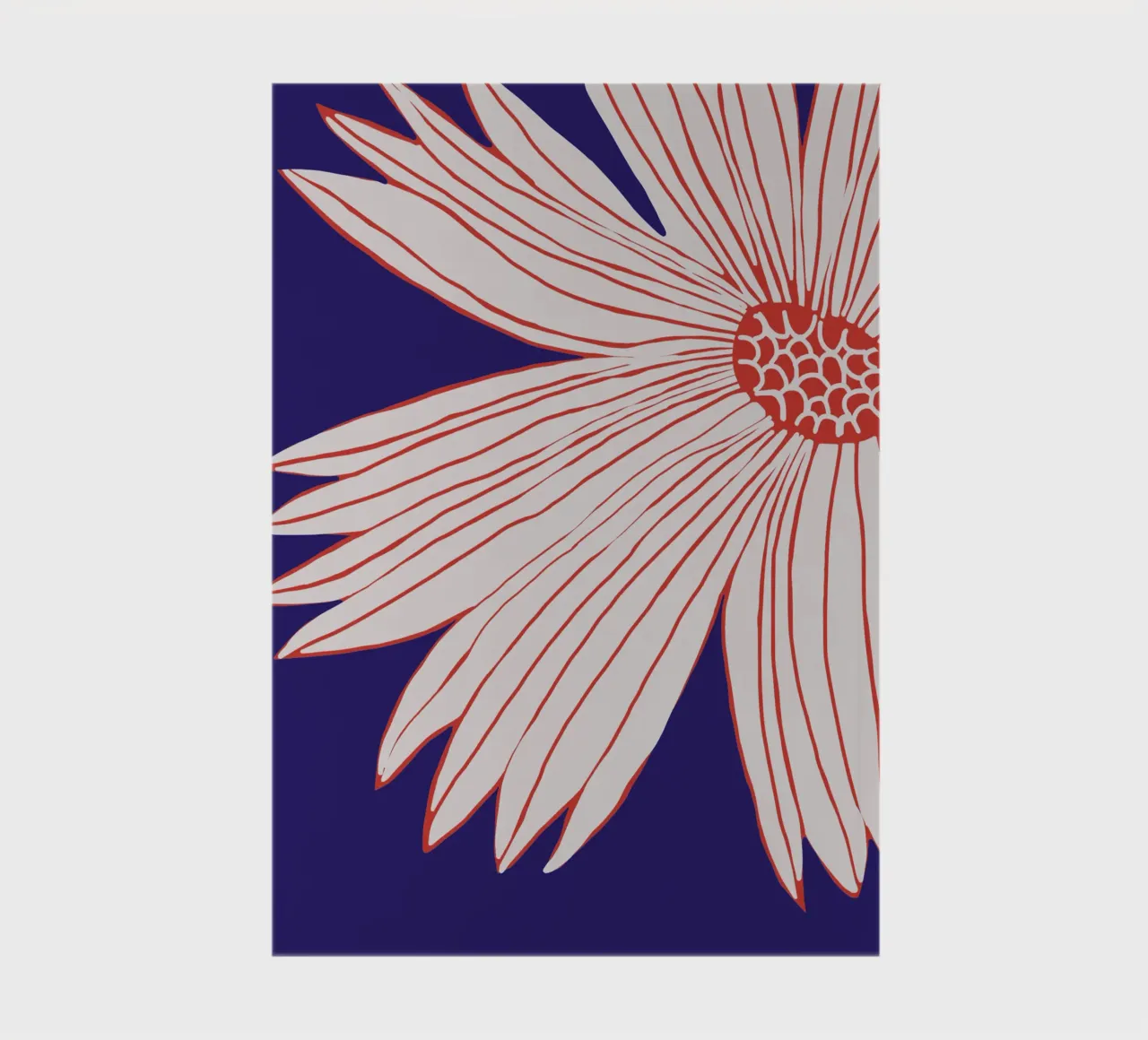 Macro flower notebook by Little Dean