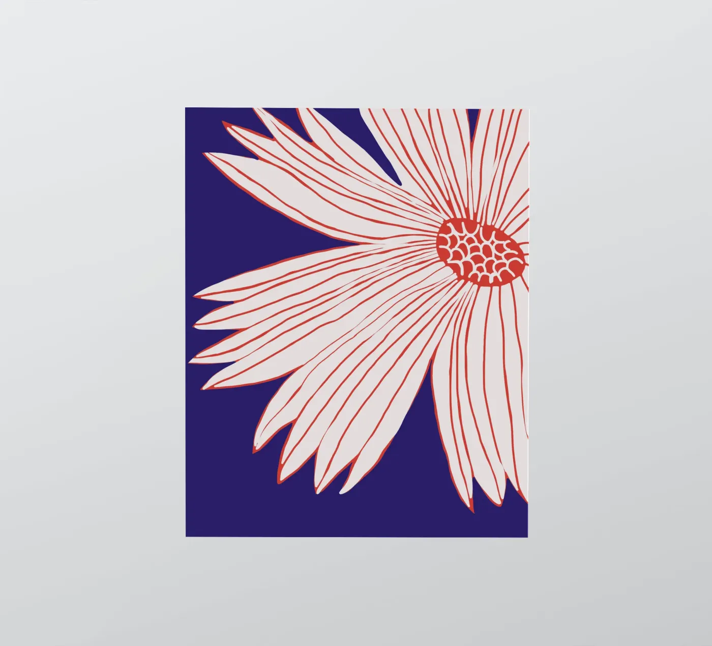 Macro flower sticker by Little Dean