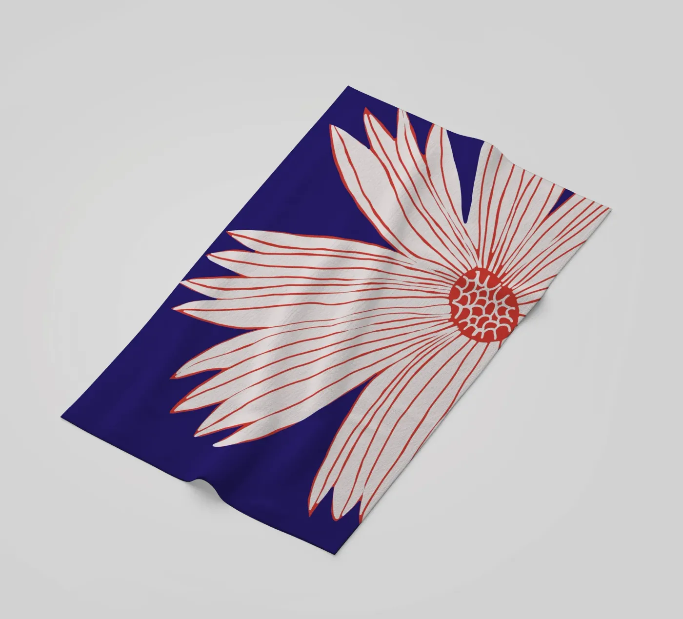 Fiore macro telo mare da Little Dean