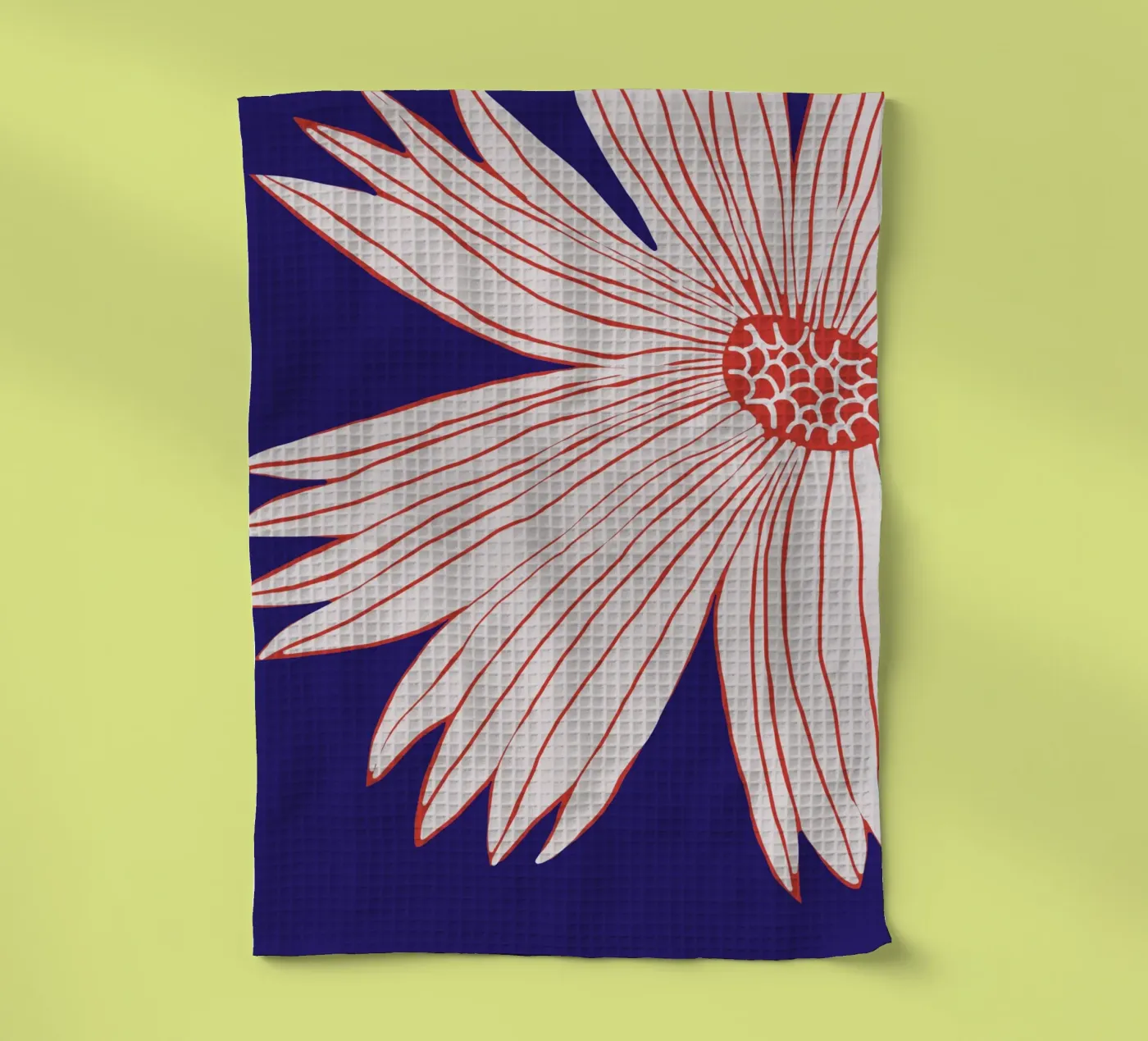 Makro-Blume Geschirrtuch von Little Dean