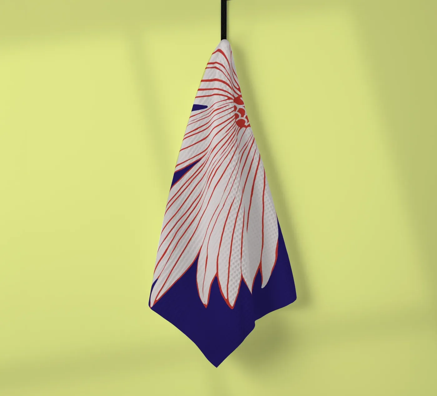 Makro-Blume Geschirrtuch von Little Dean