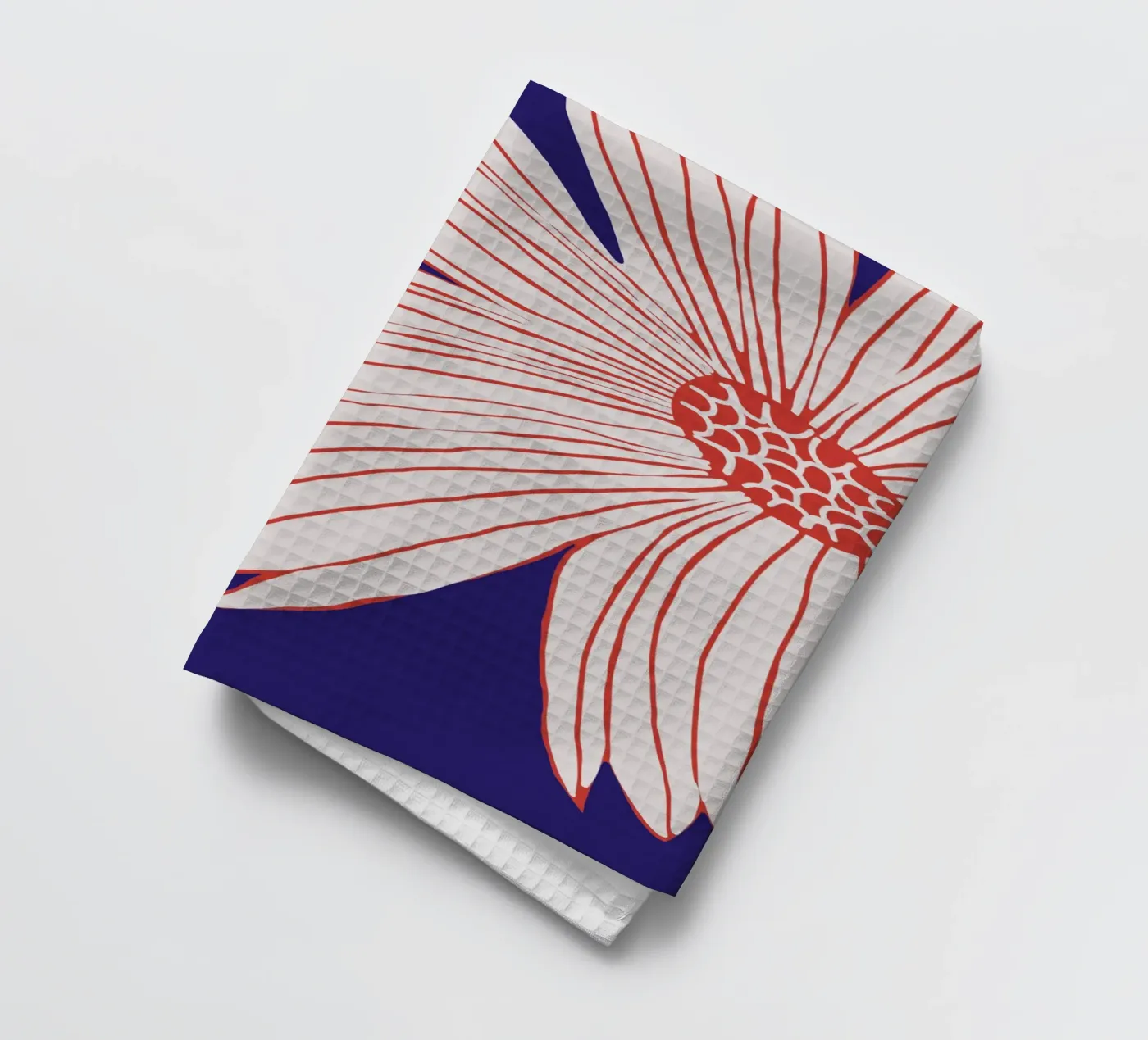 Makro-Blume Geschirrtuch von Little Dean