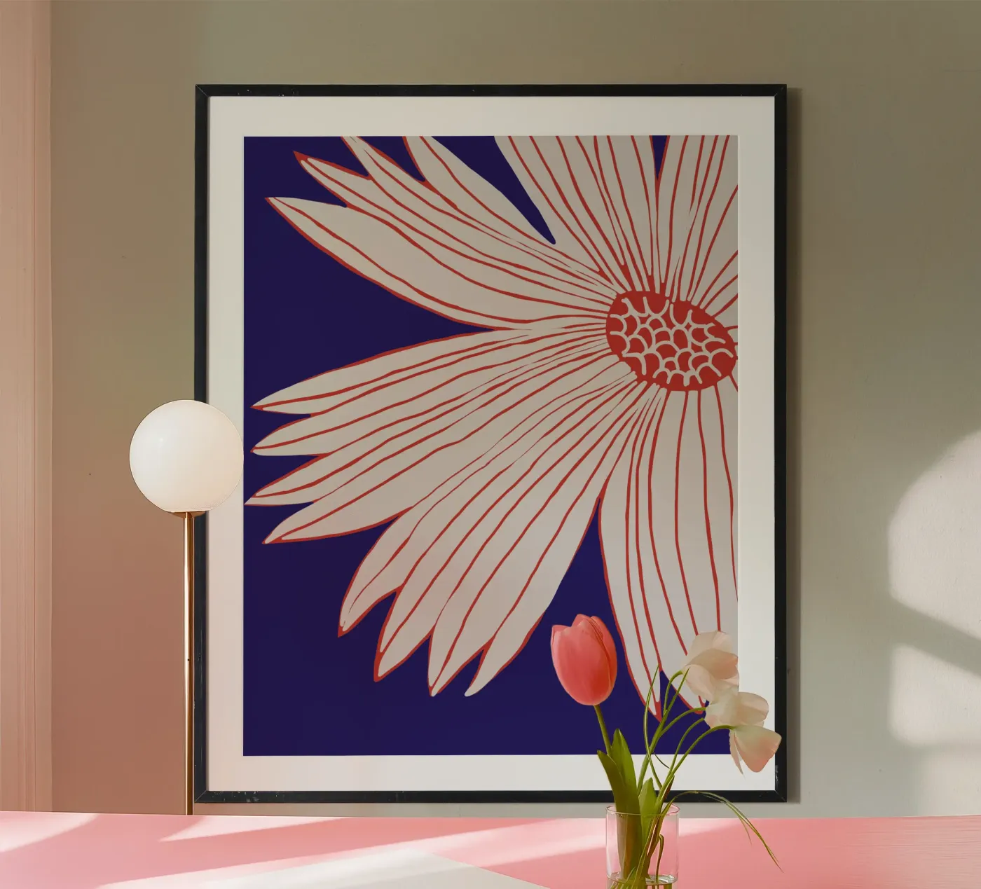 Makro-Blume Poster von Little Dean