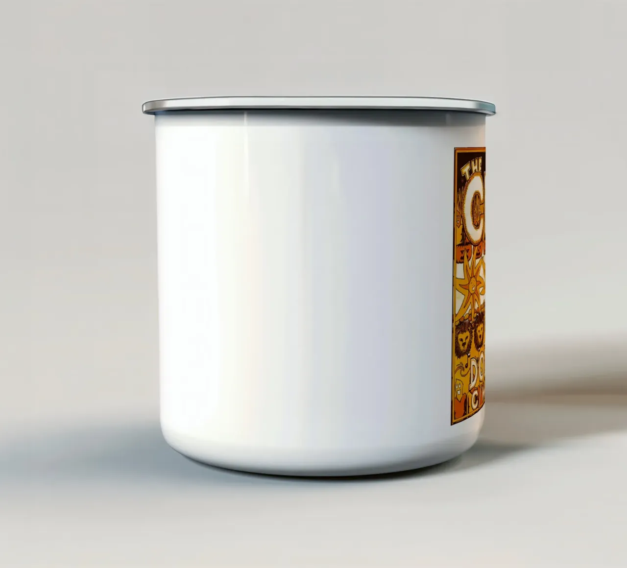 Thw Chills - Dole Drums tazza in smalto da eliouxence