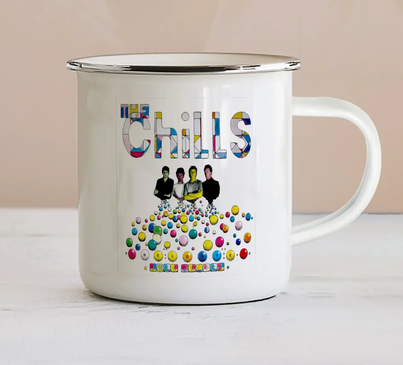 The Chills - Jangle Pop tazza in smalto da eliouxence