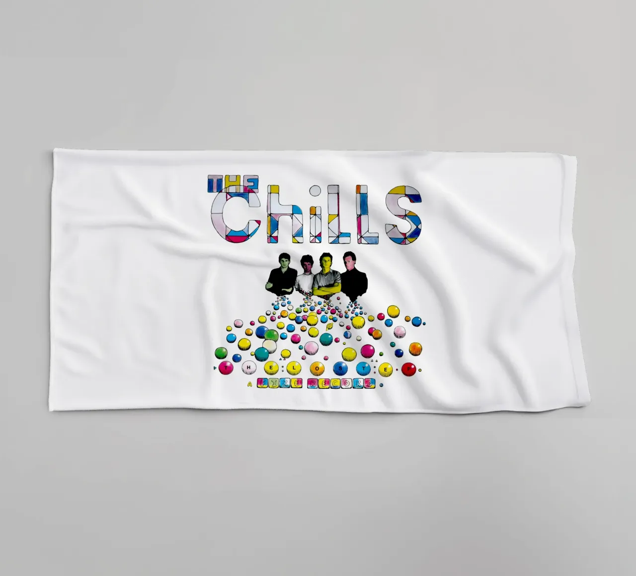 The Chills - Jangle Pop asciugamano da bagno da eliouxence