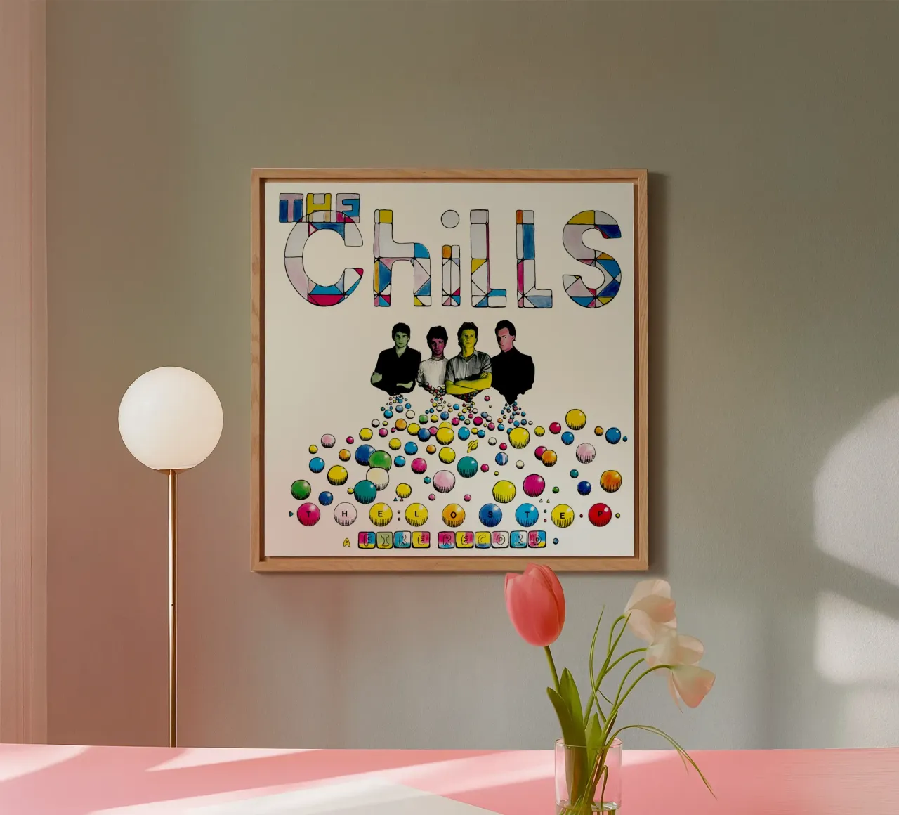 The Chills - Jangle Pop alluminio dibond da eliouxence