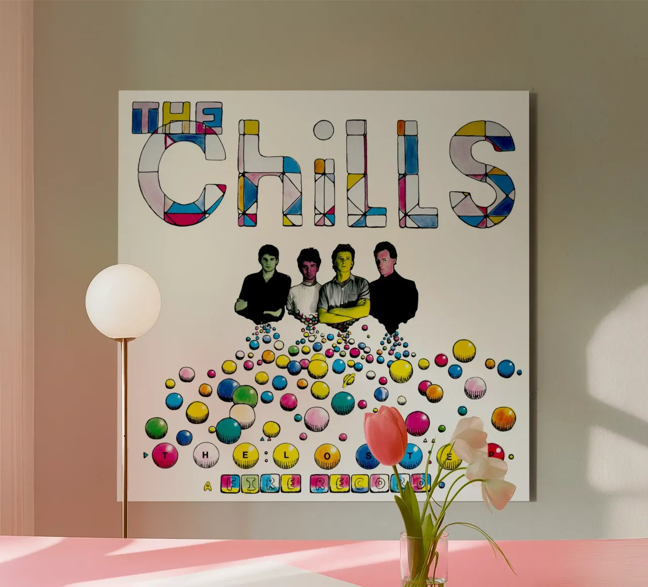 The Chills - Jangle Pop alluminio dibond da eliouxence