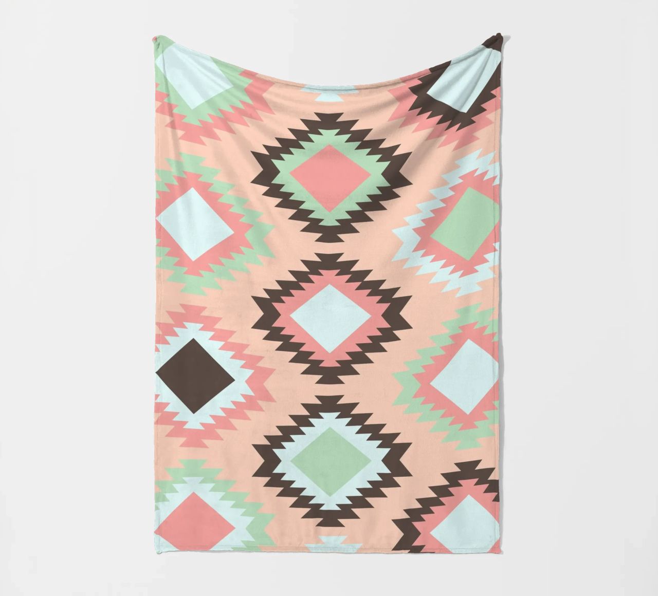 Boho rosé coperta in pile da BAINAI