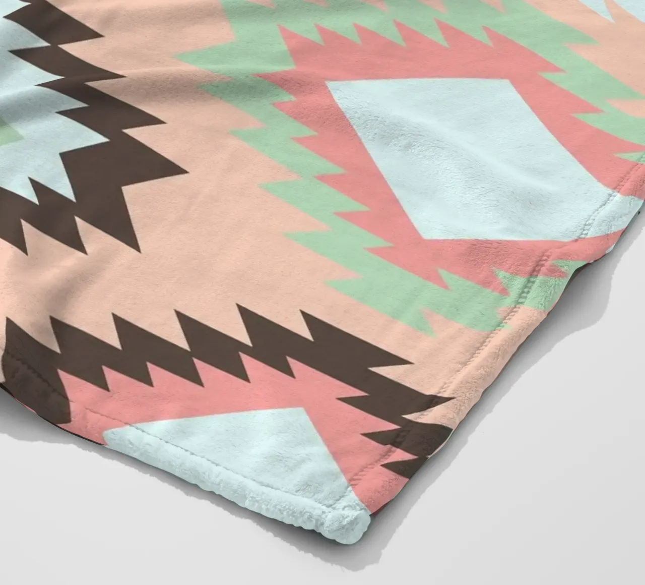 Boho rosé coperta in pile da BAINAI