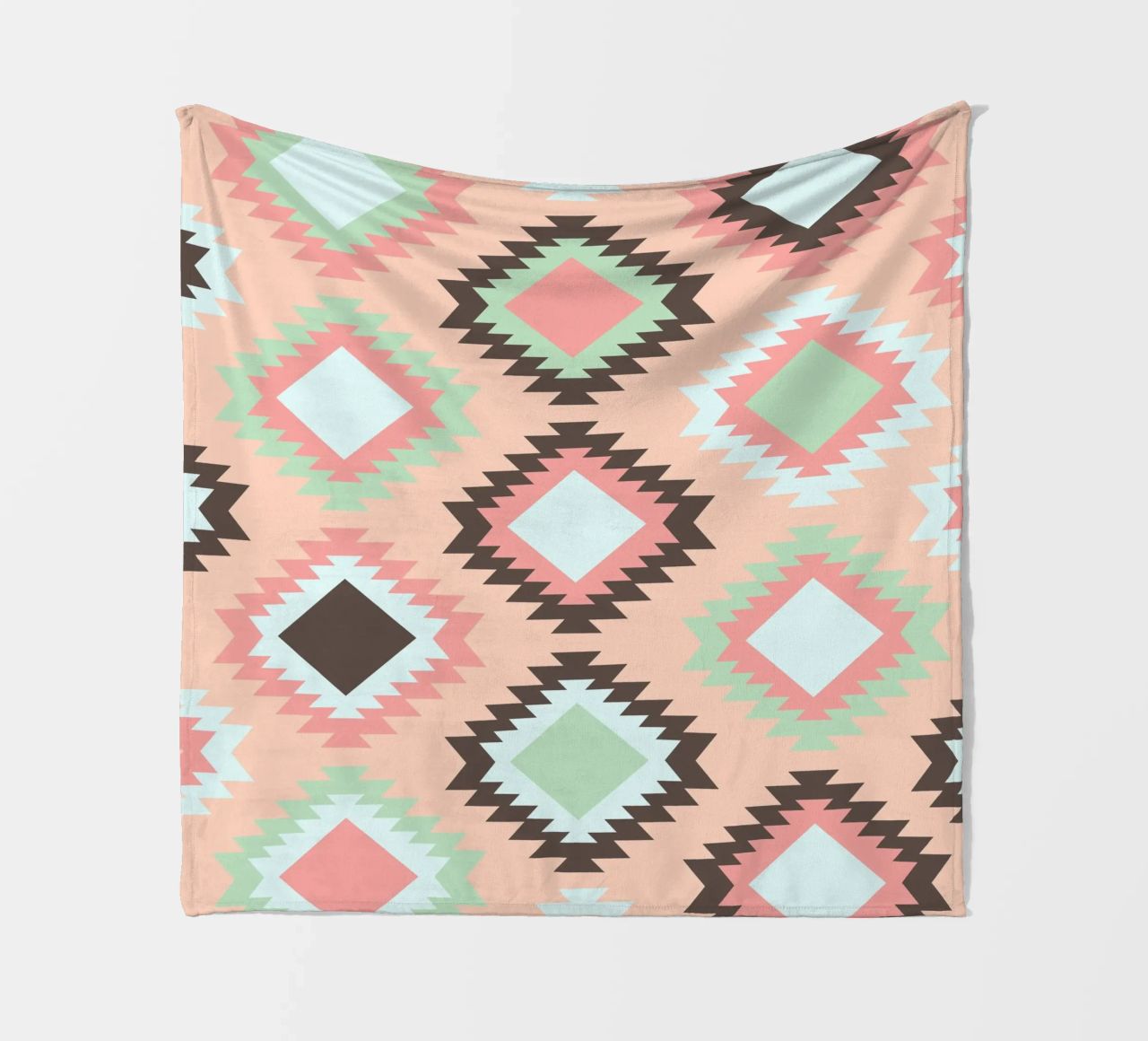 Boho rosé coperta in pile da BAINAI