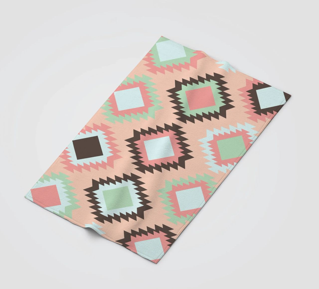 Boho rosé coperta in pile da BAINAI