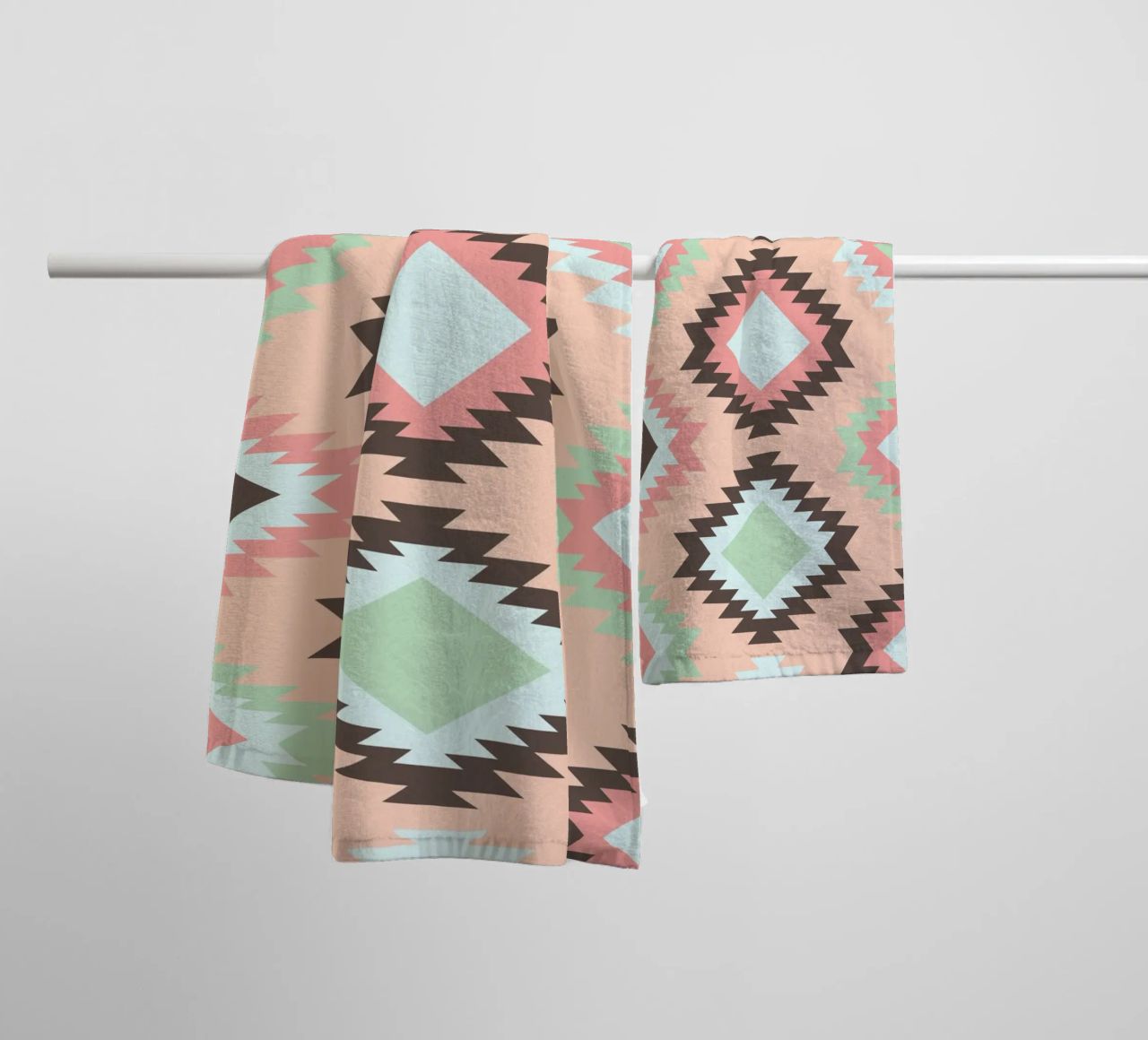 Boho rosé asciugamano da bagno da BAINAI