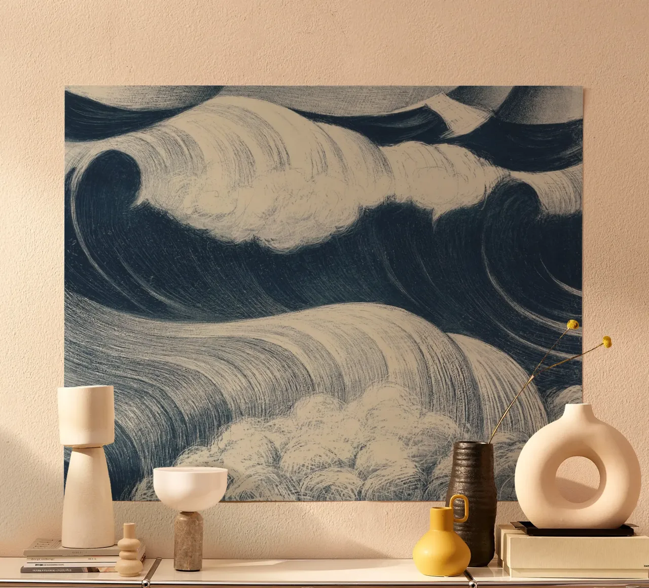 The Wave carta hahnemühle da vintageshop