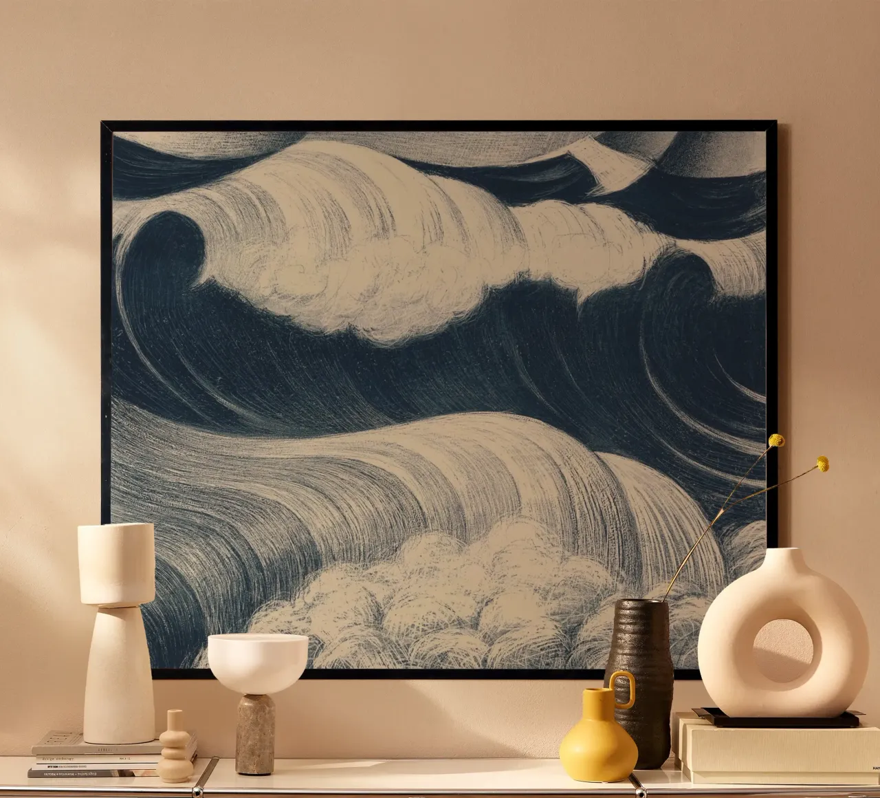 The Wave carta hahnemühle da vintageshop