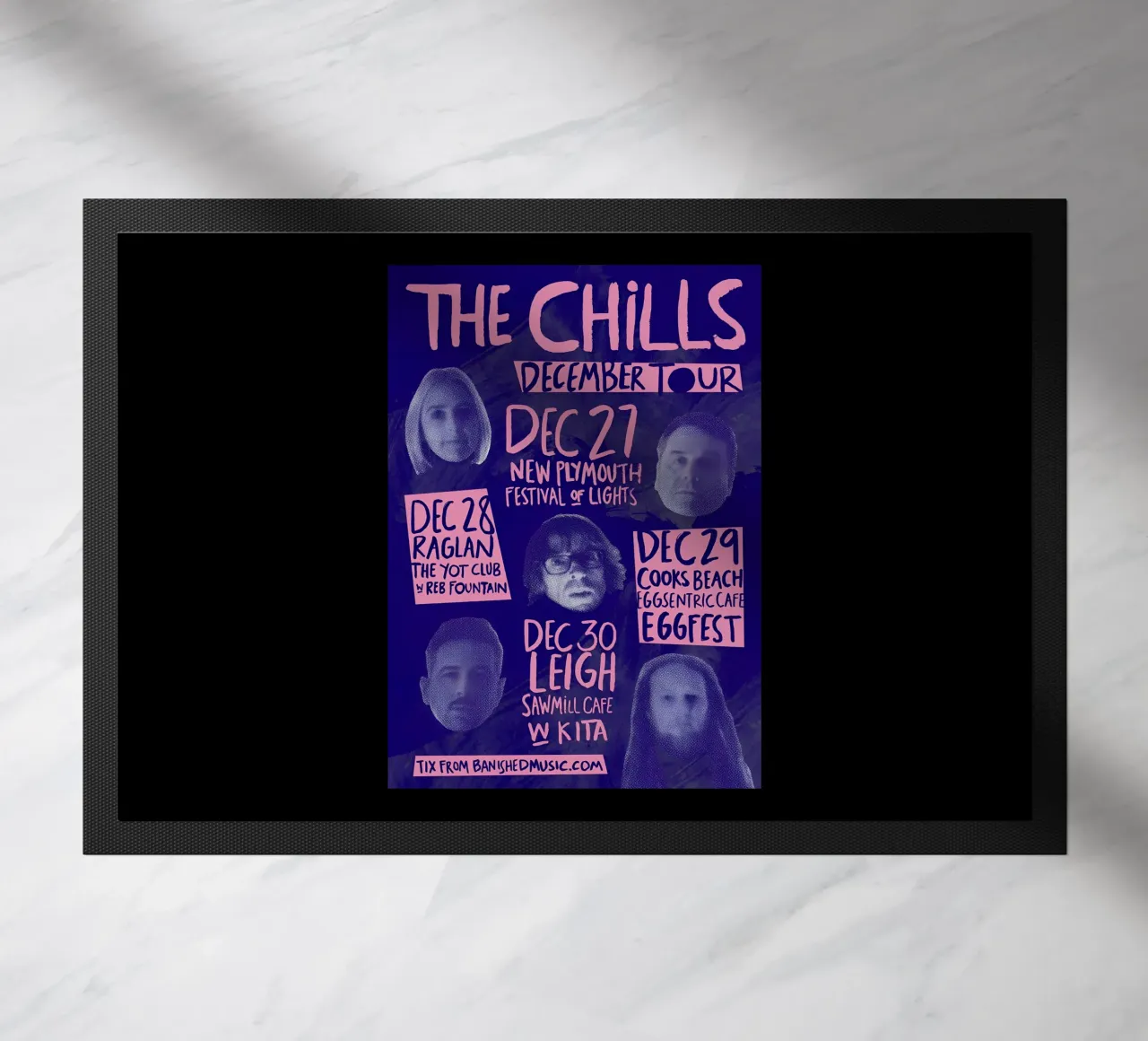Silhouette Face - The Chills - Jangle Pop zerbino da eliouxence