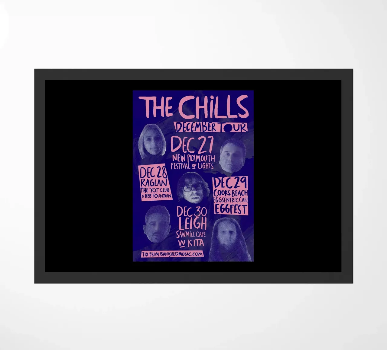 Silhouette Face - The Chills - Jangle Pop zerbino da eliouxence