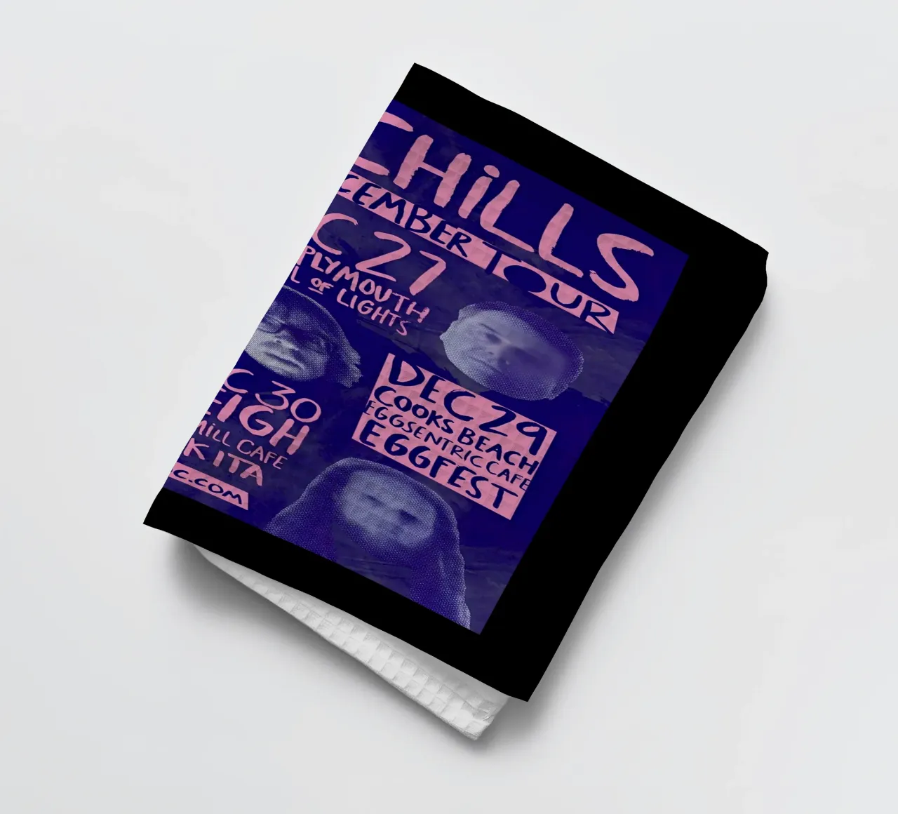 Silhouette Face - The Chills - Jangle Pop canovaccio da cucina da eliouxence