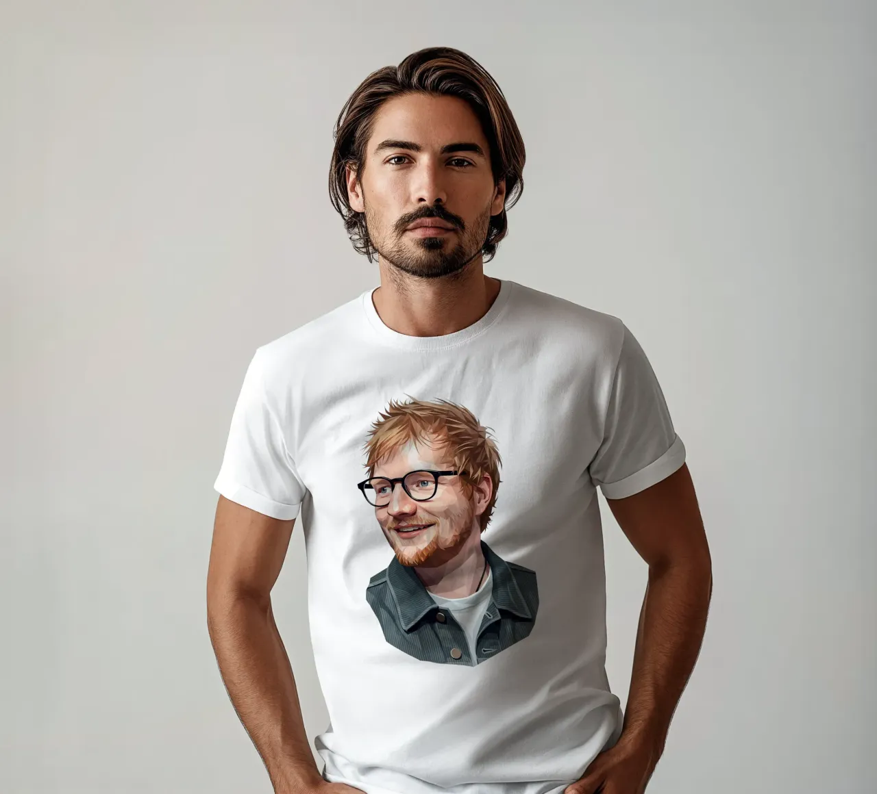 Ed sheeran Low poly t-shirt da Low Profile