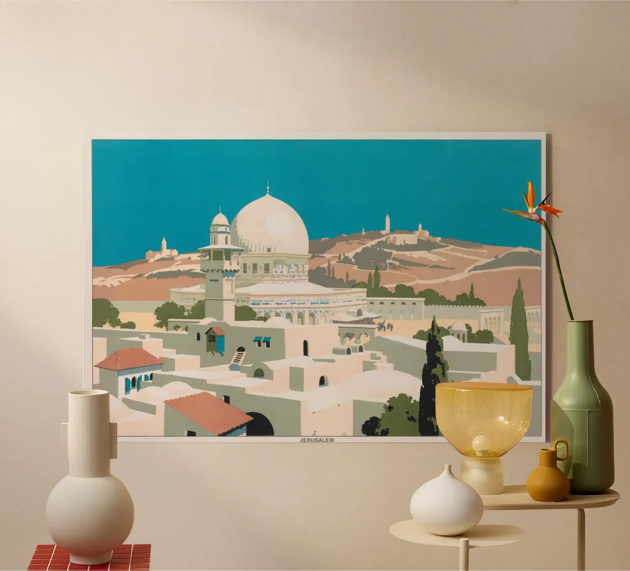Jerusalem plexiglass da vintageshop