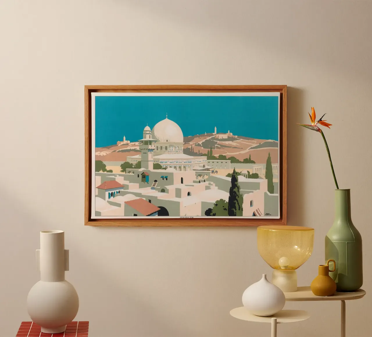 Jerusalem tela da vintageshop