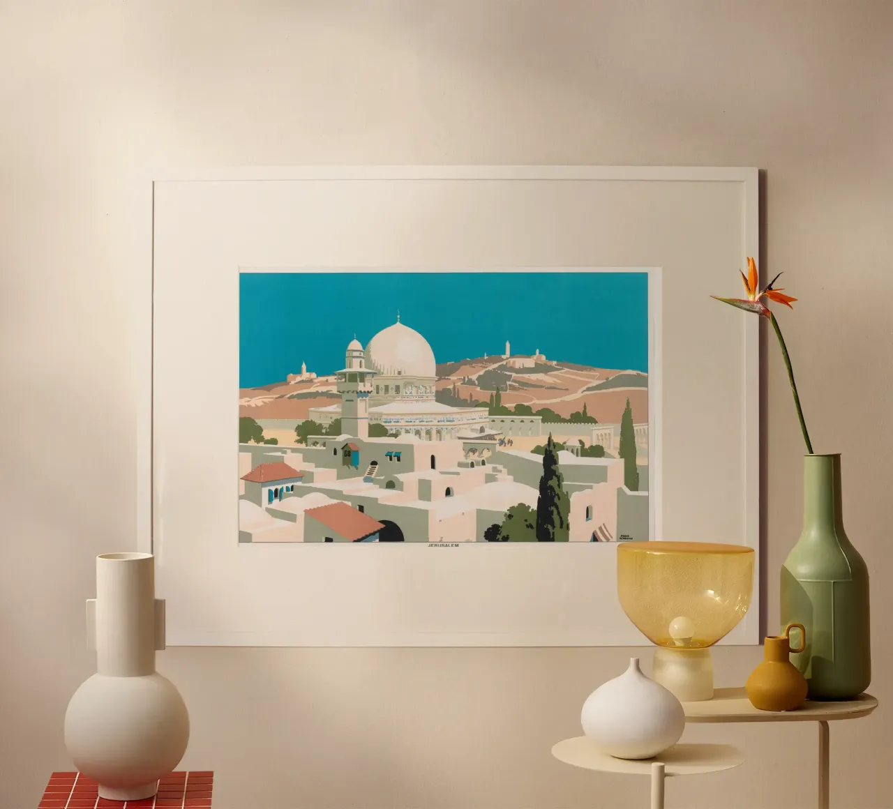Jerusalem poster da vintageshop