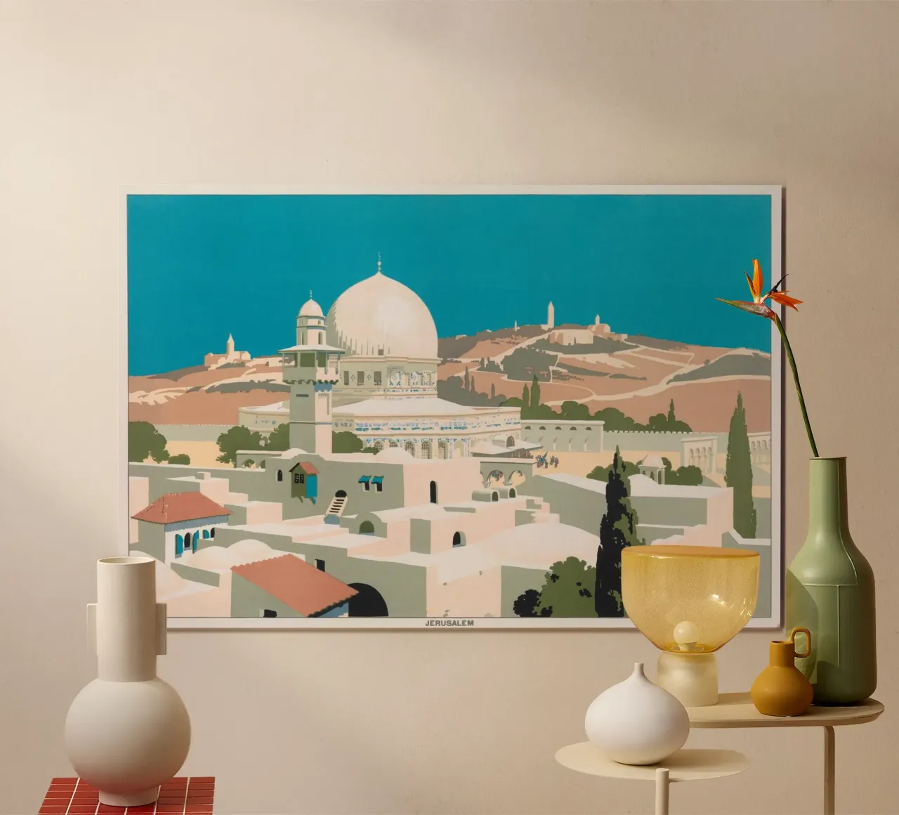 Jerusalem poster da vintageshop