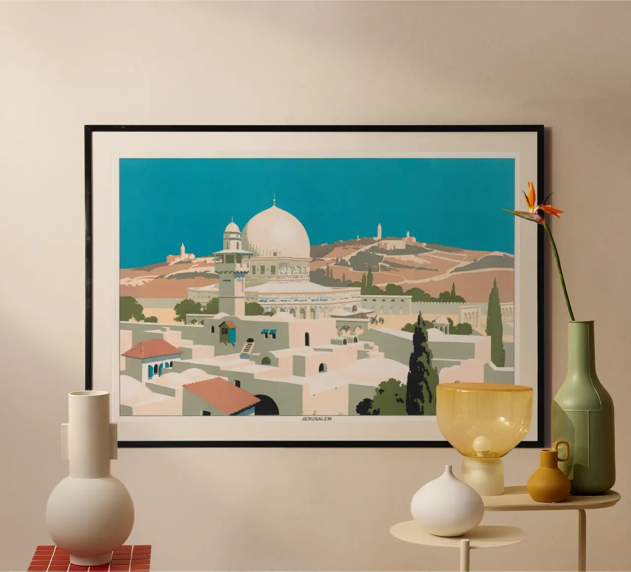 Jerusalem poster da vintageshop