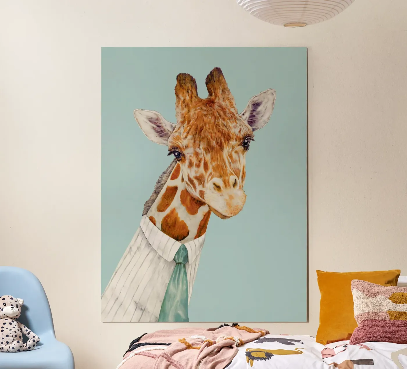 Herr Giraffe Poster von Animal Crew