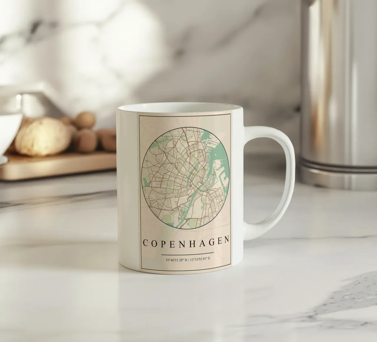 Copenaghen tazza in ceramica da mesa