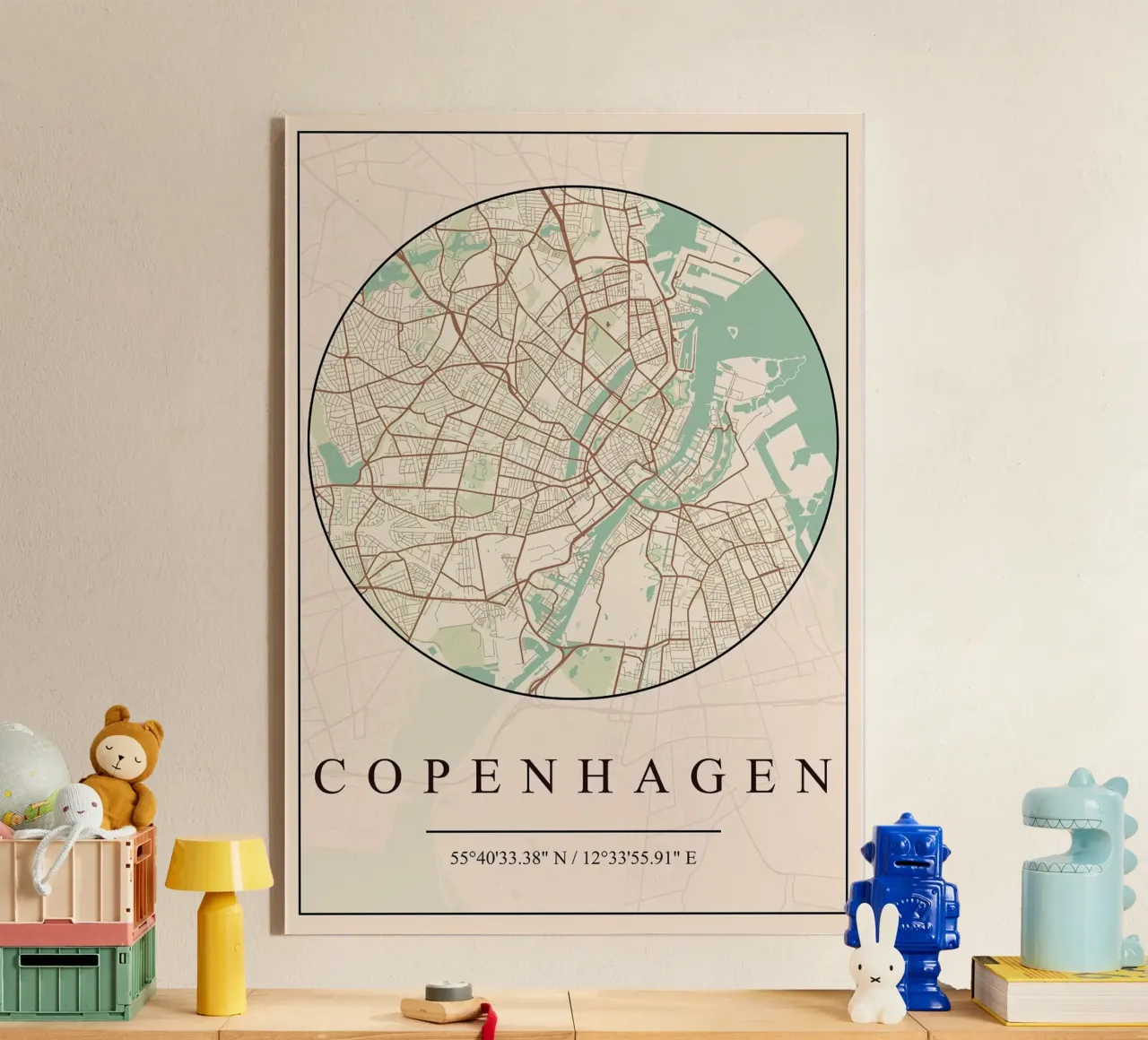 Copenaghen plexiglass da mesa