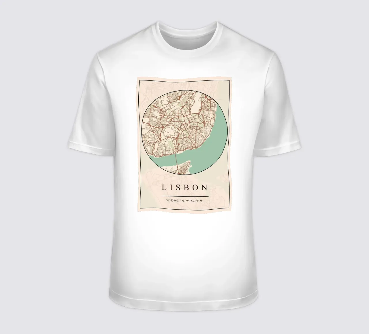 Lisbona t-shirt da mesa