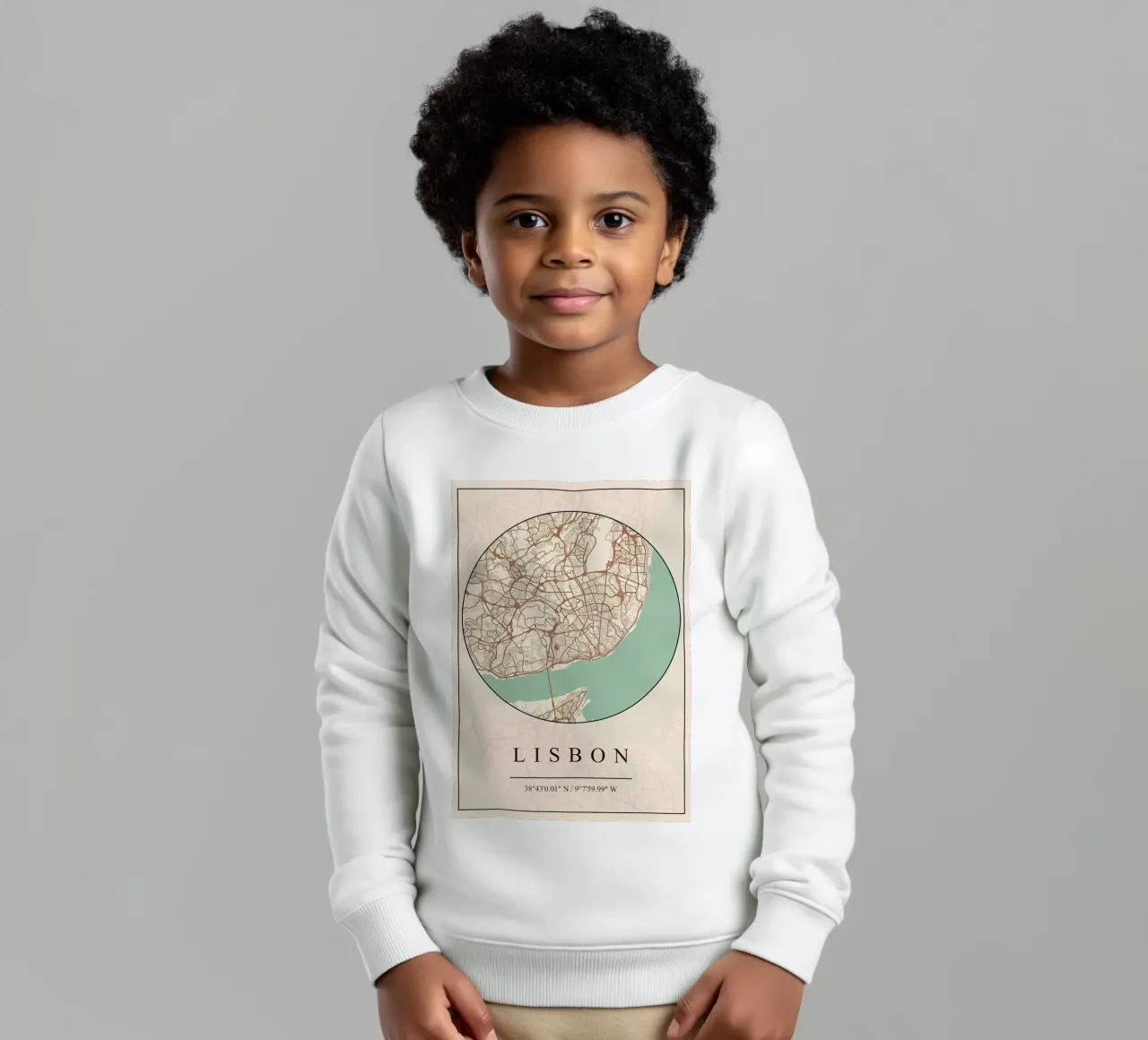 Lisbona felpa bambino da mesa