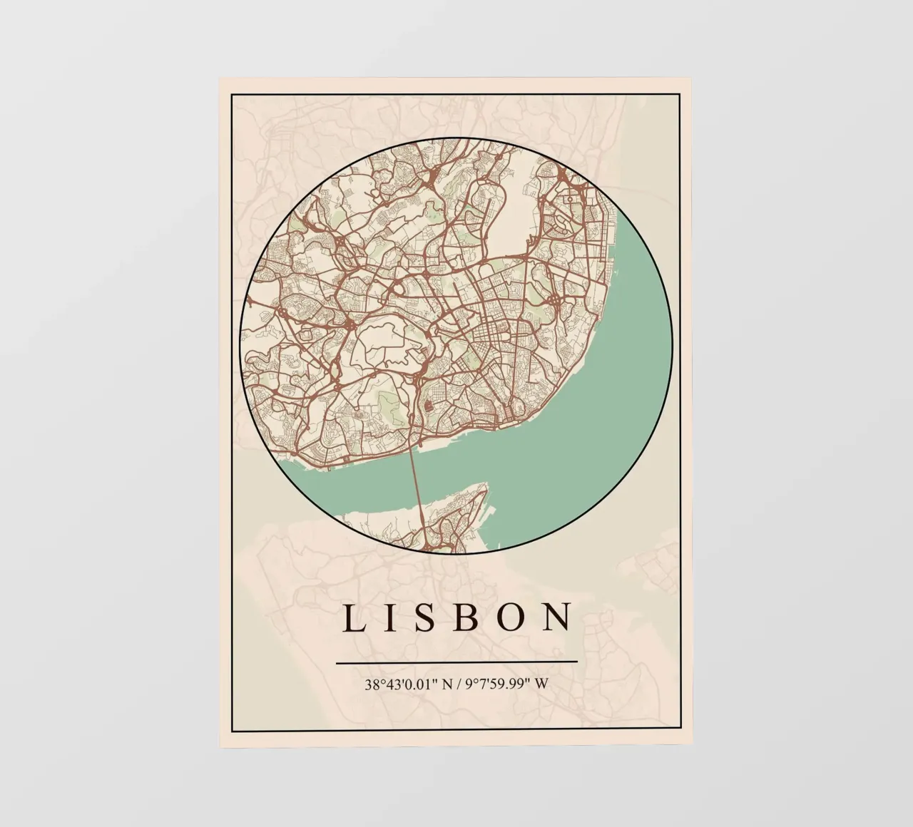 Lisbona telo in pvc da mesa