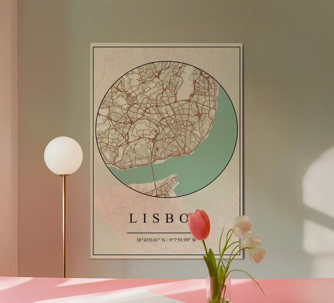 Lisbona carta hahnemühle da mesa