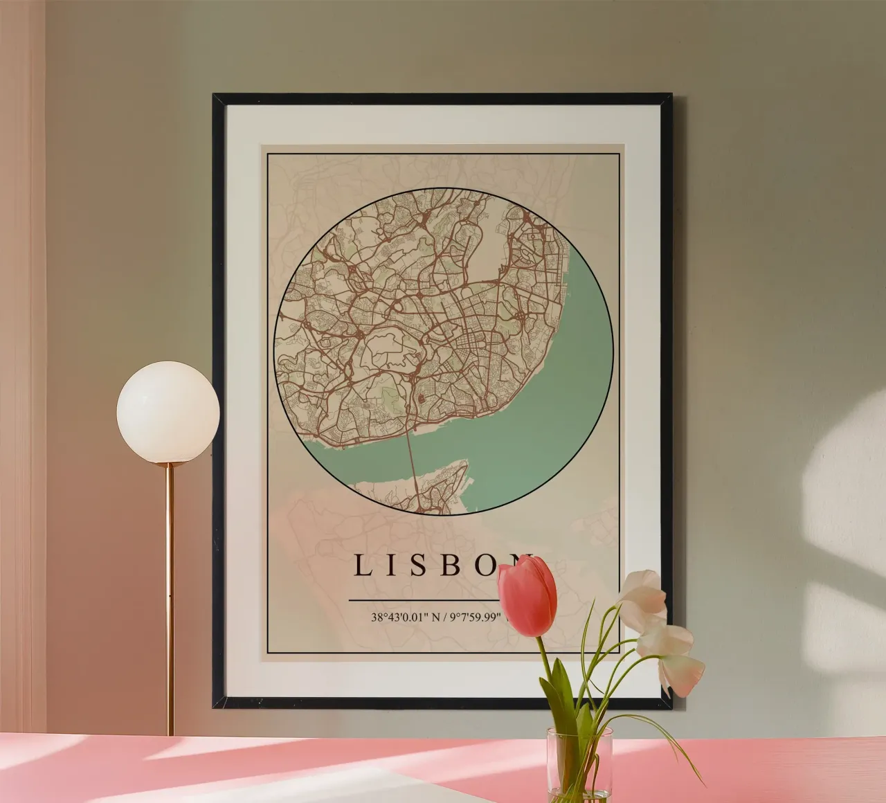 Lisbona carta hahnemühle da mesa