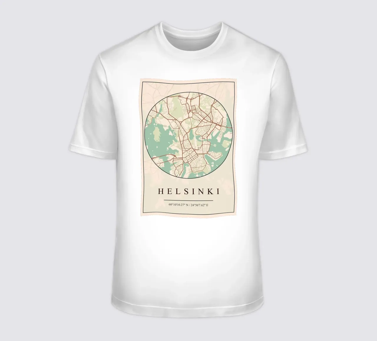 Helsinki t-shirt da mesa