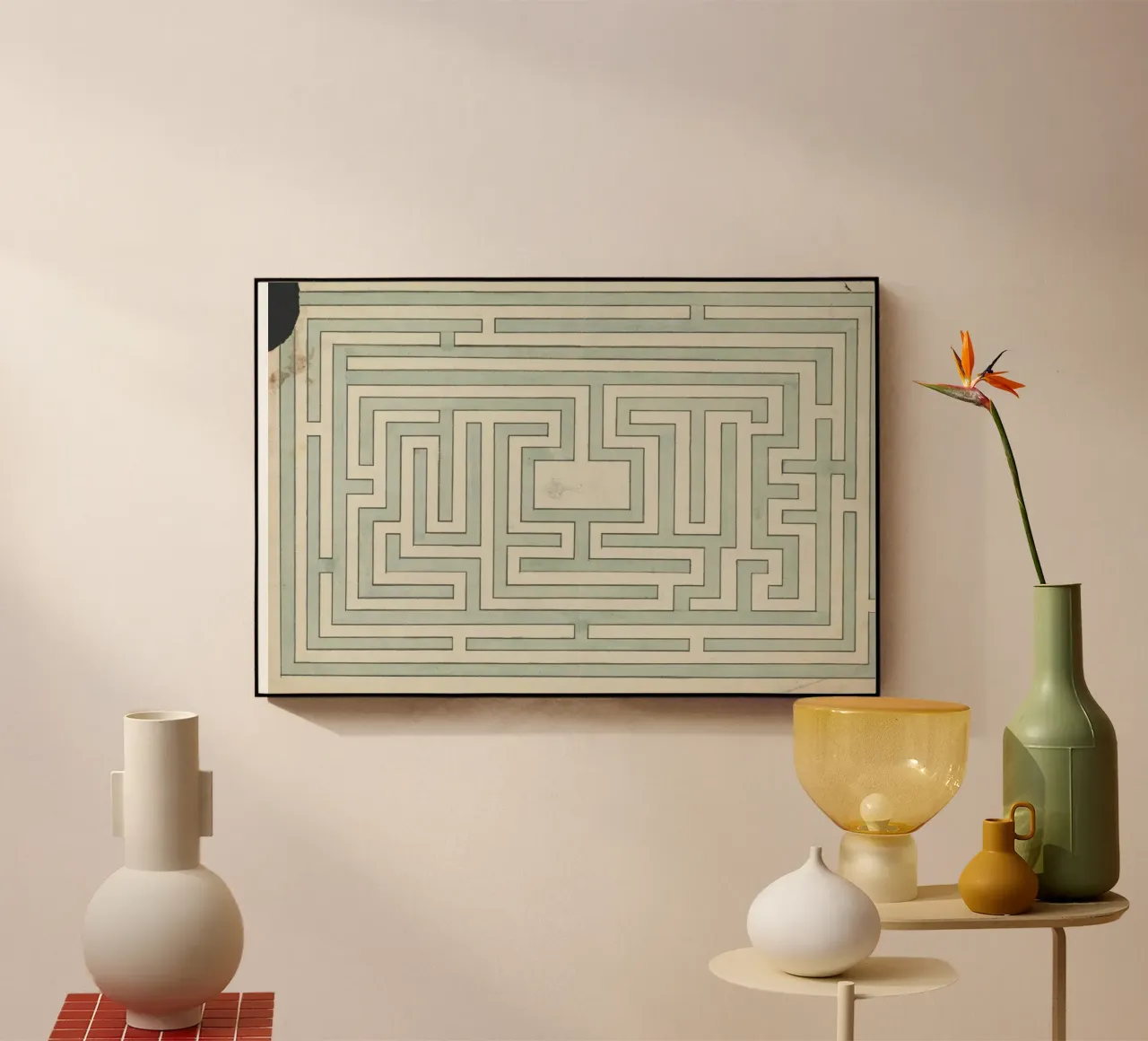 Labyrinth at Walworth plexiglass da vintageshop