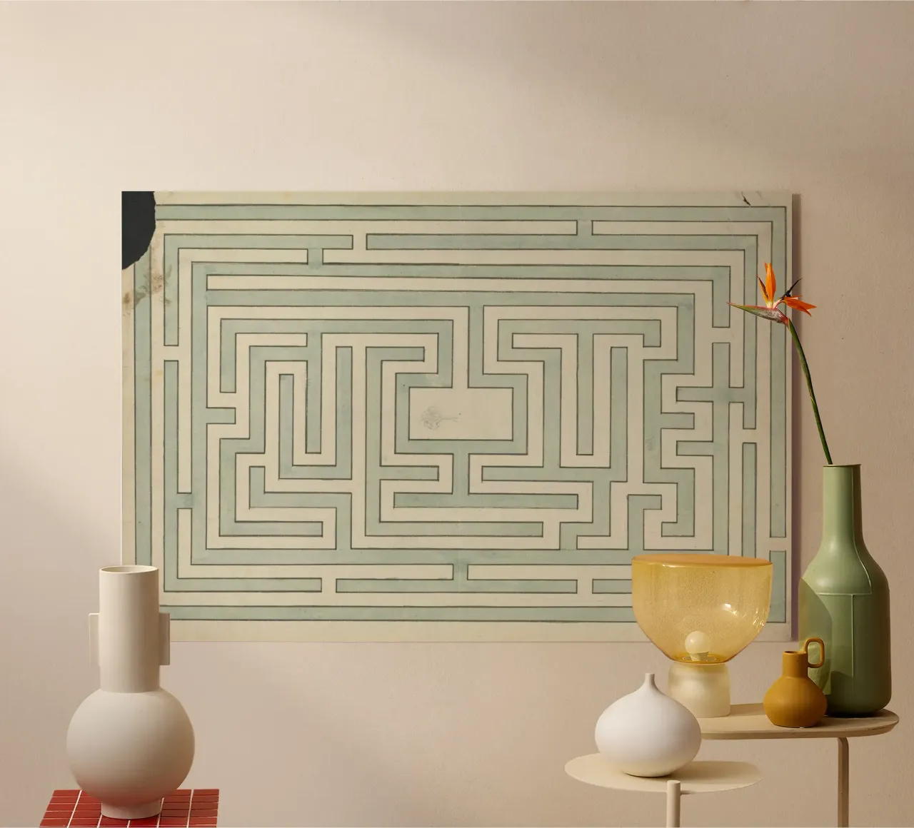 Labyrinth at Walworth plexiglass da vintageshop