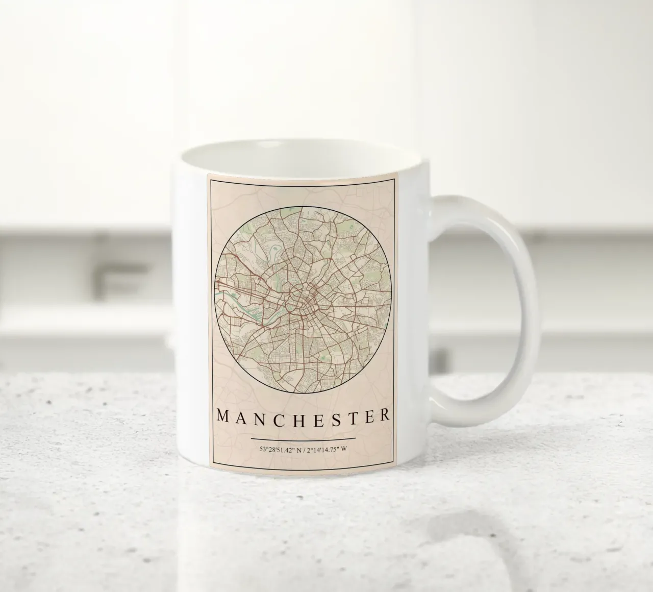 Manchester tazza in ceramica da mesa